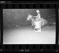 faye Faullin Barrel racing, 16.2 Sec