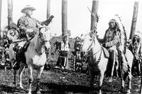 Buffalo Bill Cody and Iron Tail of the Oglala Sioux