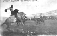 Edgar Bobbitt on Sage Brush Oak Creek 1920 1st money