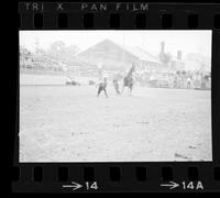 Pete Johnson Calf roping