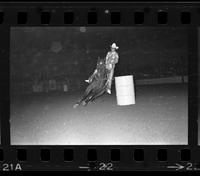 Mildred Farris Barrel racing