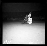 Sherry Combs Barrel racing