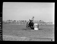 Jane Davis Barrel Race