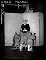 Jim Shoulders, Saddle & Medals (2 neg)