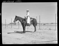 Nelda Wright  (Pose on horse)