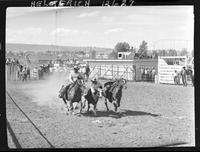 Otis Dewey Steer Wrestling