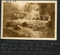 North Cheyenne Canyon stream just below Bridal Veil Falls,taken during rain