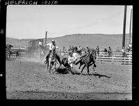 Ross Dollarhide Steer Wrestling