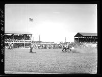 Jim Bob Altizer Calf Roping