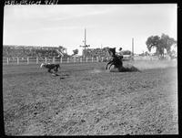 Vern Castro Calf Roping