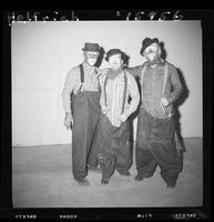 3 clowns Gene Clark, LeGrande, Cajun Kidd