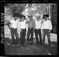 Group of Cowboys at Grand Coulee