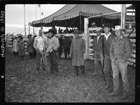 In Rain in Front of Chutes