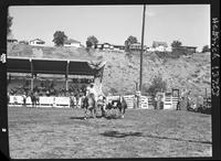 Red Allen Steer Wrestling