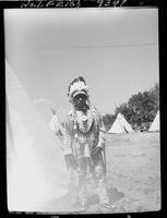 One Ogallalla Sioux Chief  (Pose)