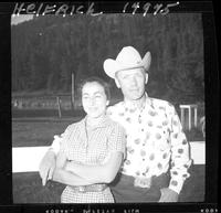 Lyle Smith & Wife  (Joan)  "Joan's eyes closed"