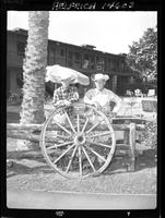 Lyn & Jake Beutler Leaning on Wheel