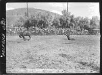 Don Bernard Calf Roping