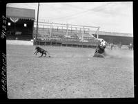 Gene Clark Calf Roping