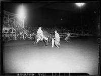Gene Curtis - Bull fighter in action