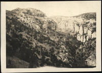 [view of mountain gorge]