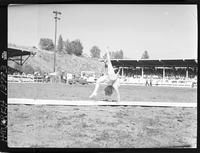 Billy Carol Eblen  backward flip, one hand