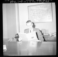 Mike Swift at Desk