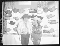 Don Hay Hats - Jim Shoulders & Carolyn Colborn looking at each other
