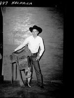 Jim Shoulders & Bareback Saddle