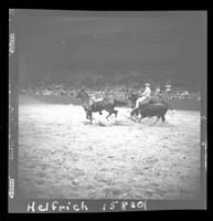 Wilbur Plaugher Steer Wrestle