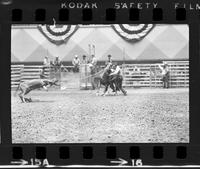 Ernie Taylor Calf roping