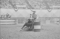 Sandy Hickox Barrel racing