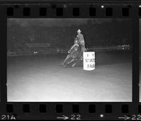 Petzie Eberhardt Barrel racing