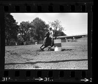 Unidentified Barrel racer