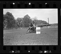 Unidentified Barrel racer