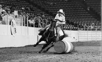 Marsha Trapp Barrel racing