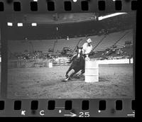 Marion Witcher Barrel racing