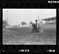 Peggy Carroll Barrel racing