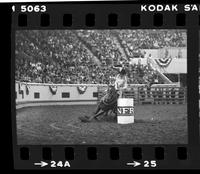 Gail Petska Barrel racing