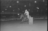 Marge Moffett Barrel racing