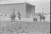 Pat Davidson Calf roping