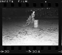 Sue Hughes Barrel racing