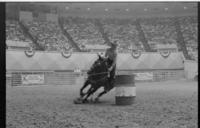 Anita West Barrel racing