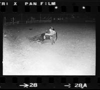 Earl Williamson Steer wrestling