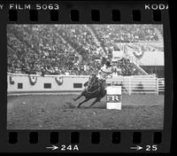 Gail Petska Barrel racing