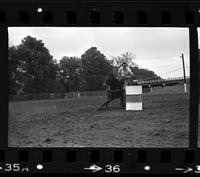 Unidentified Barrel racer