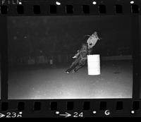 Vickey Johnson Barrel racing