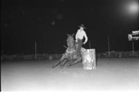 Janice Saunders Barrel racing