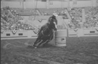 Sandy Hickox Barrel racing