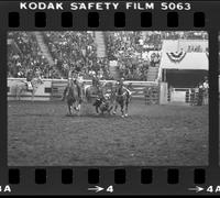 Bill Busch Steer wrestling